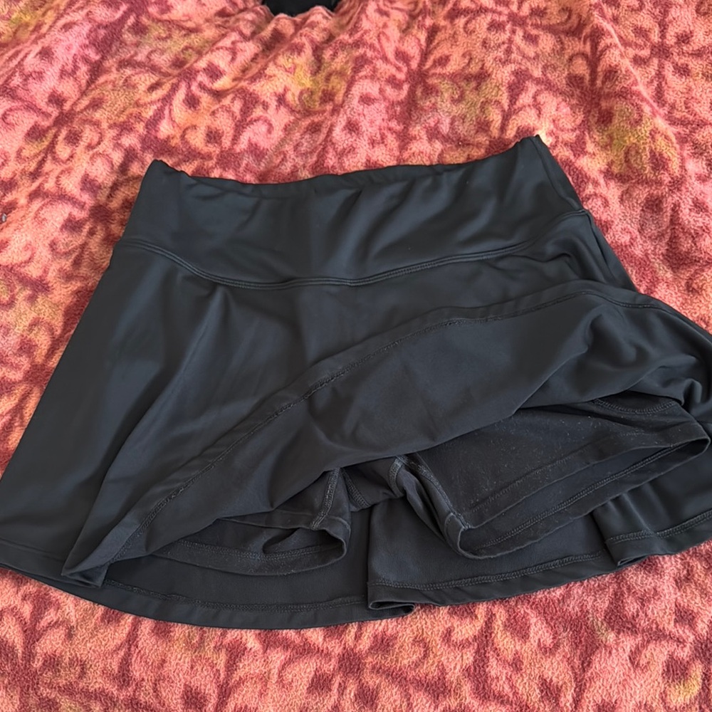 Running Skort with Flowy Design and Wide Waistband